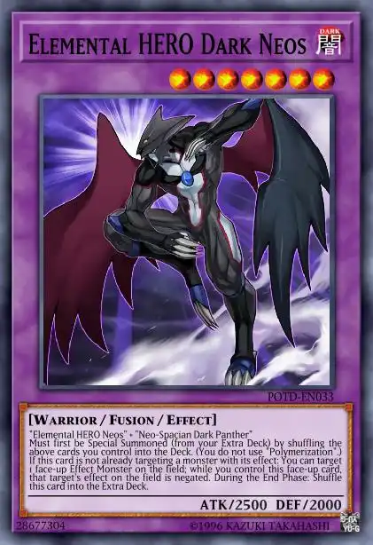 Edison Rulings for Elemental HERO Dark Neos